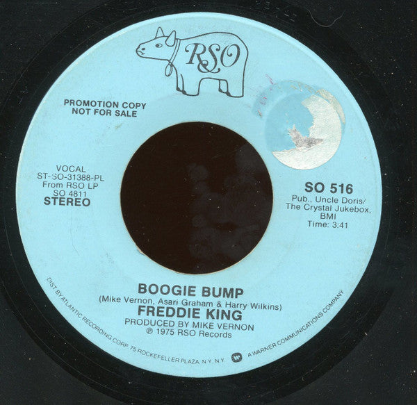 Freddie King : Boogie Bump (7", Mono, Promo, PL)