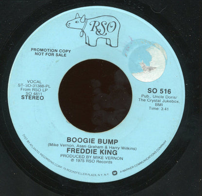 Freddie King : Boogie Bump (7", Mono, Promo, PL)