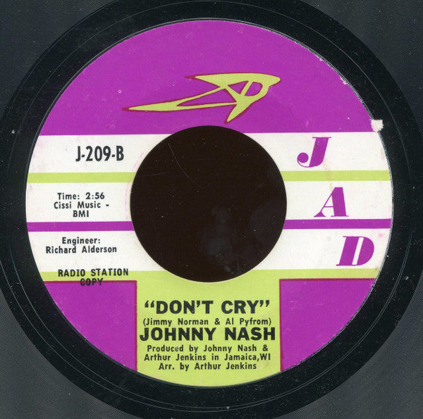 Johnny Nash : You Got Soul (7", Single, Promo, Styrene, Pit)