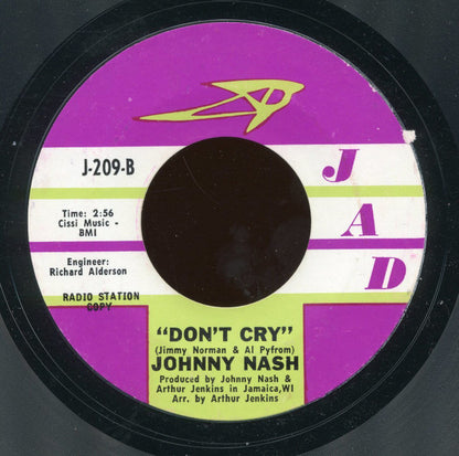 Johnny Nash : You Got Soul (7", Single, Promo, Styrene, Pit)