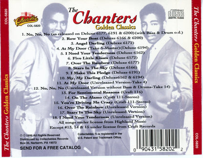 The Chanters : Golden Classics (CD)