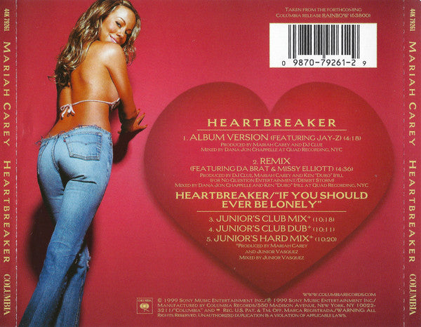 Mariah Carey : Heartbreaker (CD, Maxi, DID)