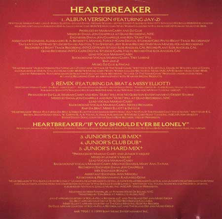 Mariah Carey : Heartbreaker (CD, Maxi, DID)
