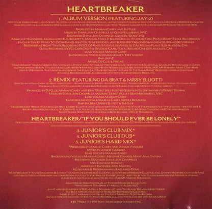 Mariah Carey : Heartbreaker (CD, Maxi, DID)