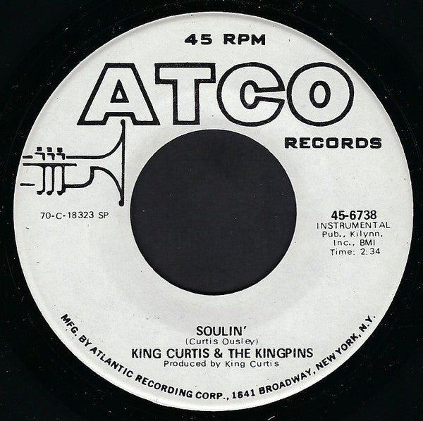 King Curtis & The Kingpins With Delaney Bramlett, Eric Clapton & Friends : Teasin' (7", Promo, SP )
