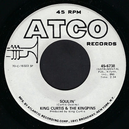 King Curtis & The Kingpins With Delaney Bramlett, Eric Clapton & Friends : Teasin' (7", Promo, SP )