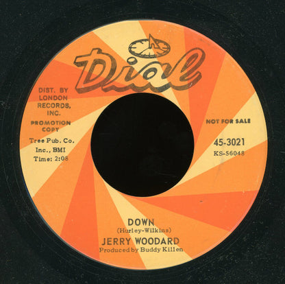 Jerry Woodard : Down (7", Single, Promo)