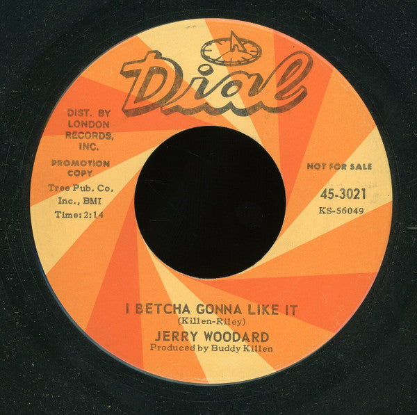 Jerry Woodard : Down (7", Single, Promo)