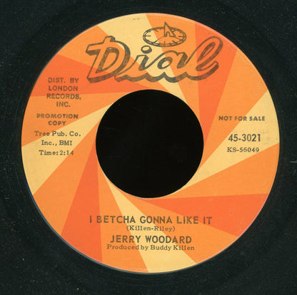 Jerry Woodard : Down (7", Single, Promo)