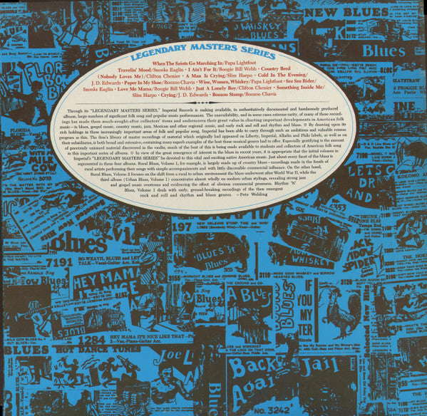 Various : Rural Blues Vol 2: Saturday Night Function  (LP, Comp)
