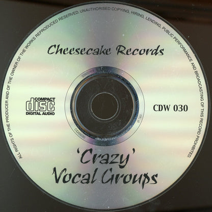 Various : "Crazy" Vocal Groups (CD, Comp)