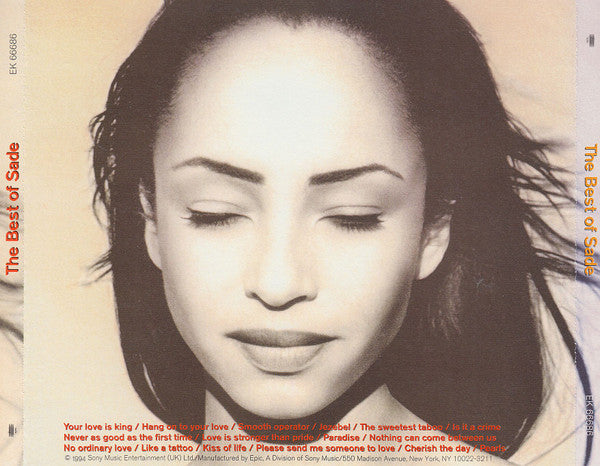 Sade : The Best Of Sade (CD, Comp, RP)