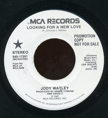 Jody Watley : Looking For A New Love (7", Promo)