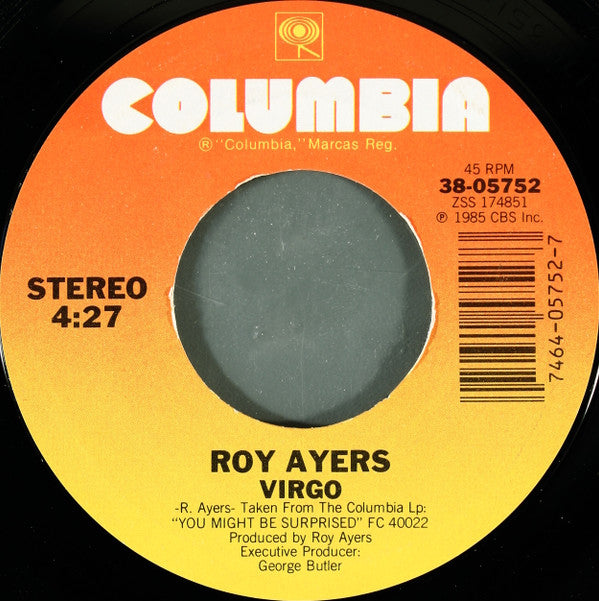 Roy Ayers : Hot (7", Single, Styrene, Pit)