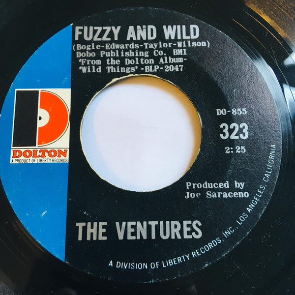 The Ventures : Green Hornet Theme (7", Single, Styrene)