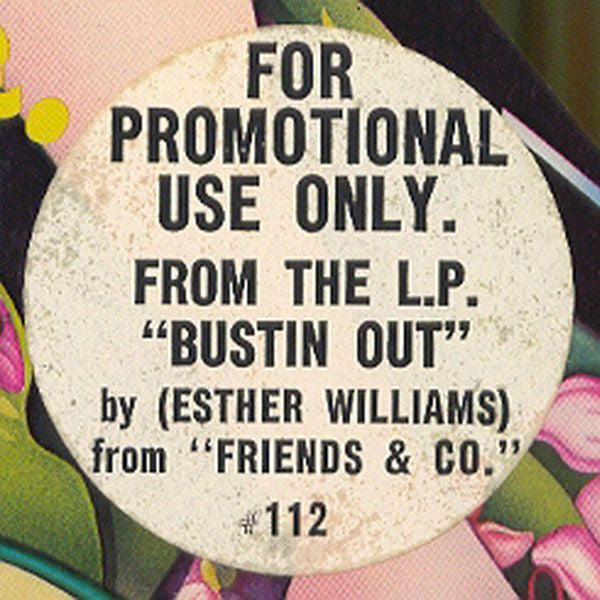 Esther Williams : Yours And Yours Alone / I Need Love (12", Promo)