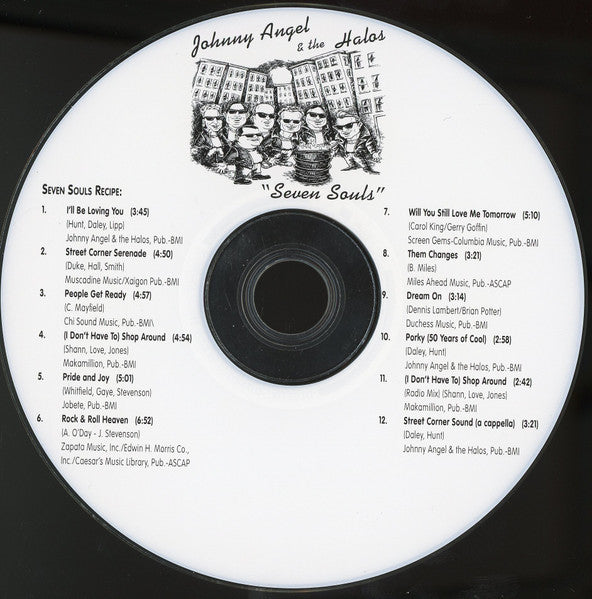 Johnny Angel & The Halos : Seven Souls (CD, Album)