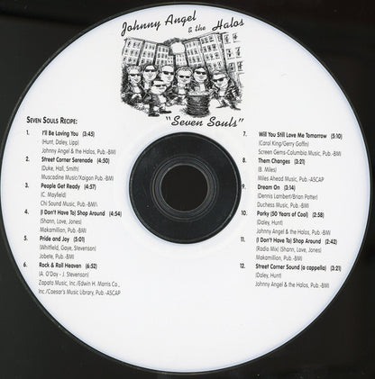 Johnny Angel & The Halos : Seven Souls (CD, Album)