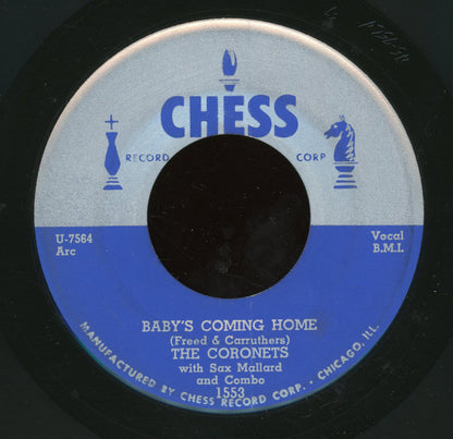 The Coronets (8) With Sax Mallard's Combo : It Would Be Heavenly / Baby's Coming Home (7")