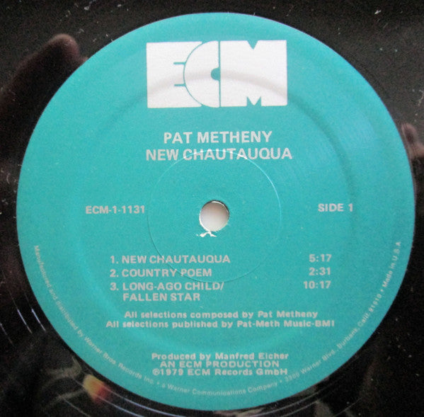 Pat Metheny : New Chautauqua (LP, Album)