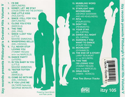 Various : Pittsburgh's Greatest Hits Volume V (CD, Comp)