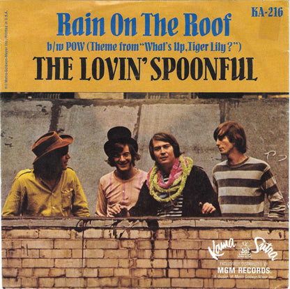 The Lovin' Spoonful : Rain On The Roof (7", Single, MGM)