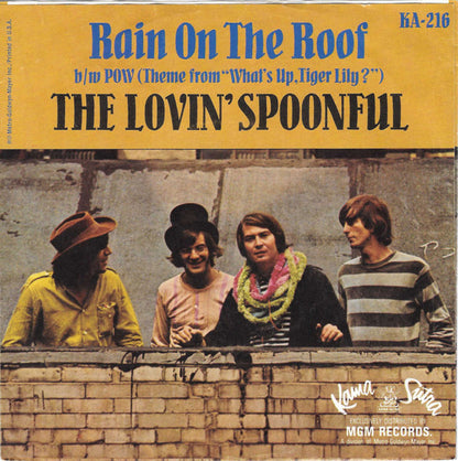 The Lovin' Spoonful : Rain On The Roof (7", Single, MGM)