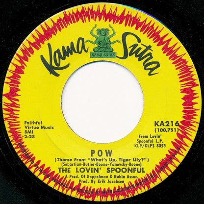 The Lovin' Spoonful : Rain On The Roof (7", Single, MGM)