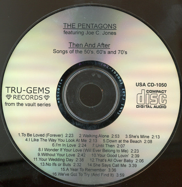 The Pentagons : Then & After (CD, Comp)