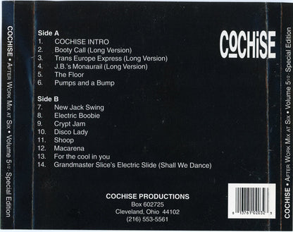 Cochise : After Work Mix At Six - Volume 5 1/2 Special Edition (CD, Comp)
