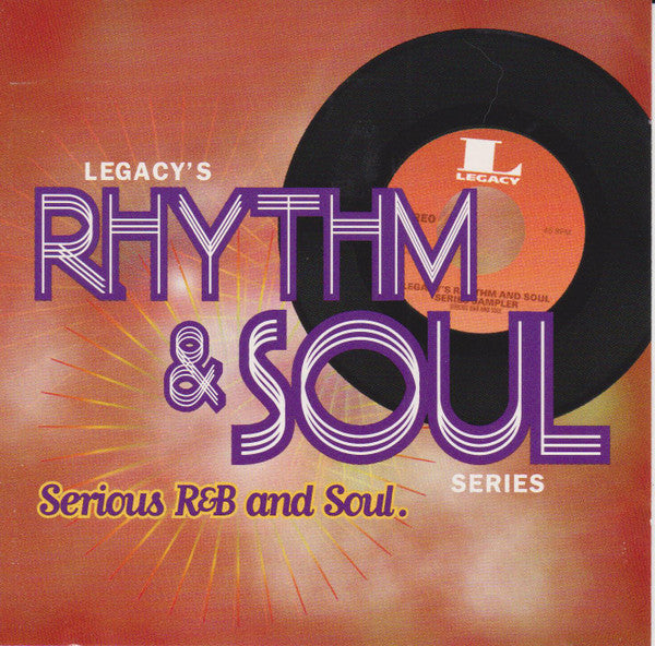 Various : Legacy's Rhythm & Soul Series (CD, Comp, Promo)