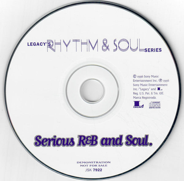 Various : Legacy's Rhythm & Soul Series (CD, Comp, Promo)