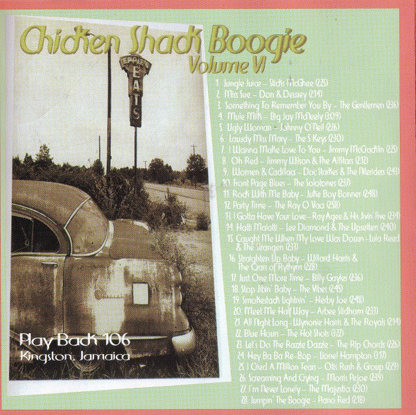 Various : Chicken Shack Boogie Volume VI (CD, Comp)