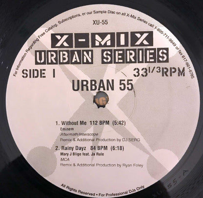 Various : X-Mix Urban Series 55 (12", Comp)