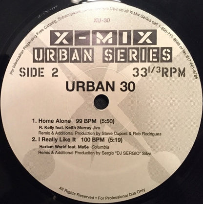 Various : X-Mix Urban Series 30 (12", Comp, Promo)