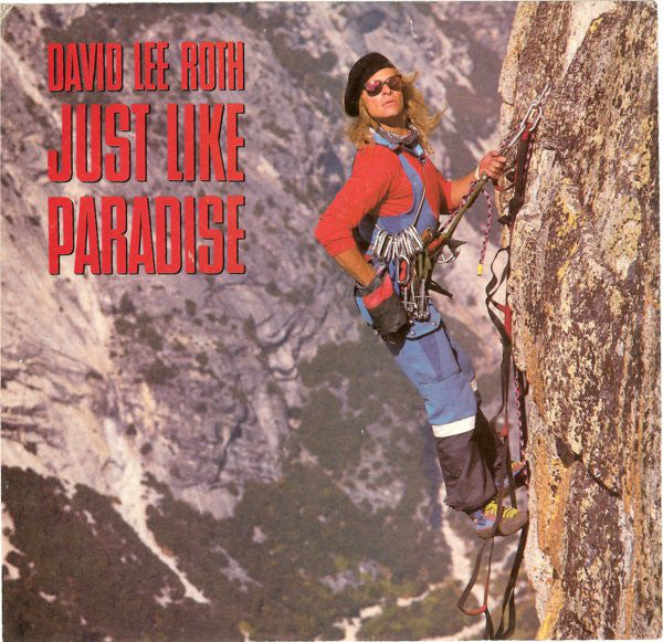 David Lee Roth : Just Like Paradise (7", Single, Spe)