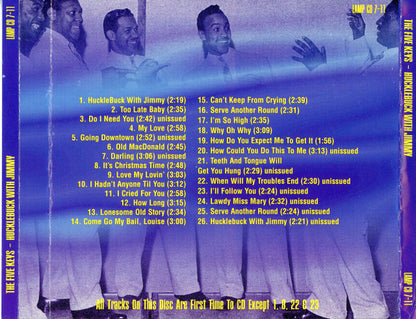 The Five Keys : HuckleBuck With Jimmy (CD, Comp)