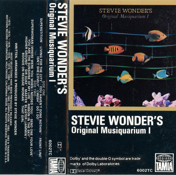 Stevie Wonder : The Original Musiquarium I (Cass, Comp, RE, Dol)
