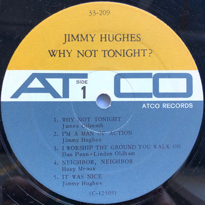 Jimmy Hughes : Why Not Tonight? (LP, Album, Comp, Mono, Pre)