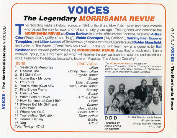 The Morrisania Revue : Voices (CD, Comp)