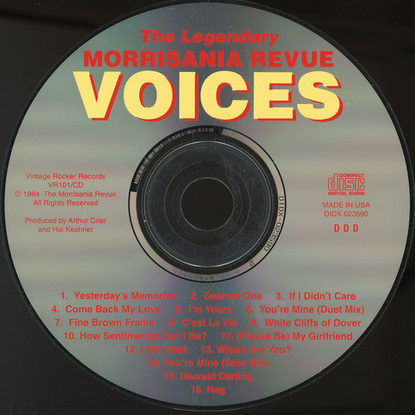 The Morrisania Revue : Voices (CD, Comp)