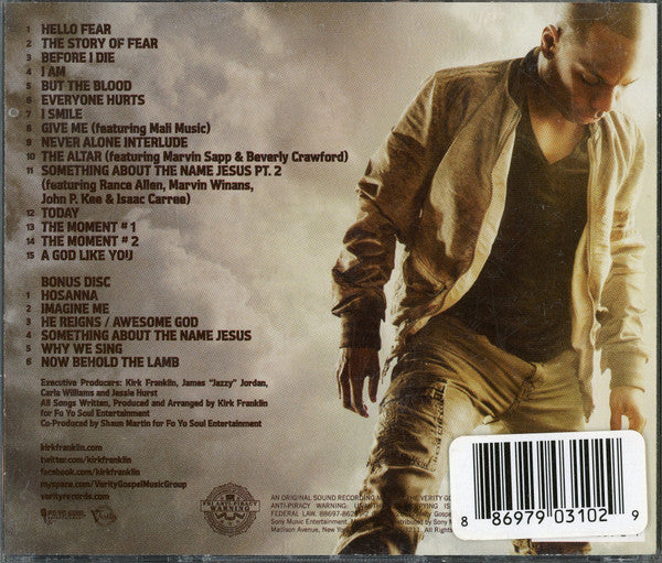 Kirk Franklin : Hello Fear (CD, Album + CD, Comp, Ltd, Bon)