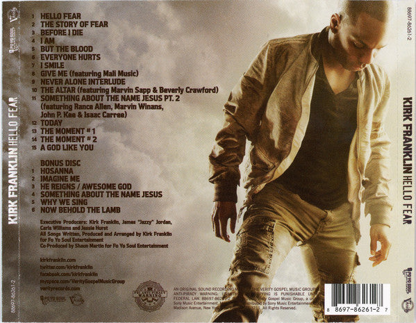 Kirk Franklin : Hello Fear (CD, Album + CD, Comp, Ltd, Bon)