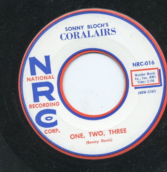 Sonny Bloch's Coralairs : Buona Natale (Merry Christmas To You) / One, Two, Three (7", Single)