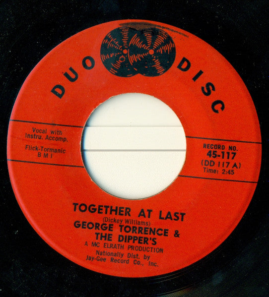 George Torrence & The Dipper's : Together At Last / Fine Foxey Frame (7", Single)