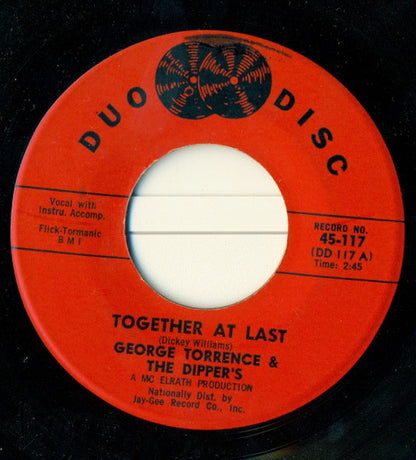 George Torrence & The Dipper's : Together At Last / Fine Foxey Frame (7", Single)
