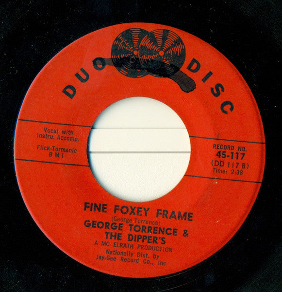 George Torrence & The Dipper's : Together At Last / Fine Foxey Frame (7", Single)