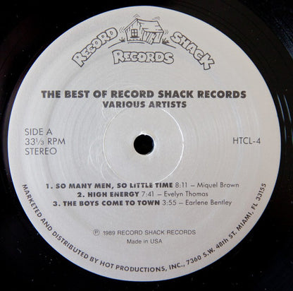 Various : The Best Of Record Shack Records (2xLP, Comp)