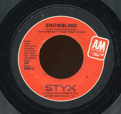 Styx : Mr. Roboto (7", Single, Styrene, X  )