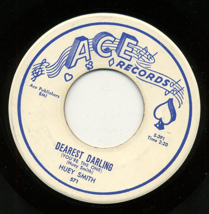 Huey "Piano" Smith : Tu-Ber-Cu-Lucas (And The Sinus Blues) / Dearest Darling (You're The One) (7", Single)